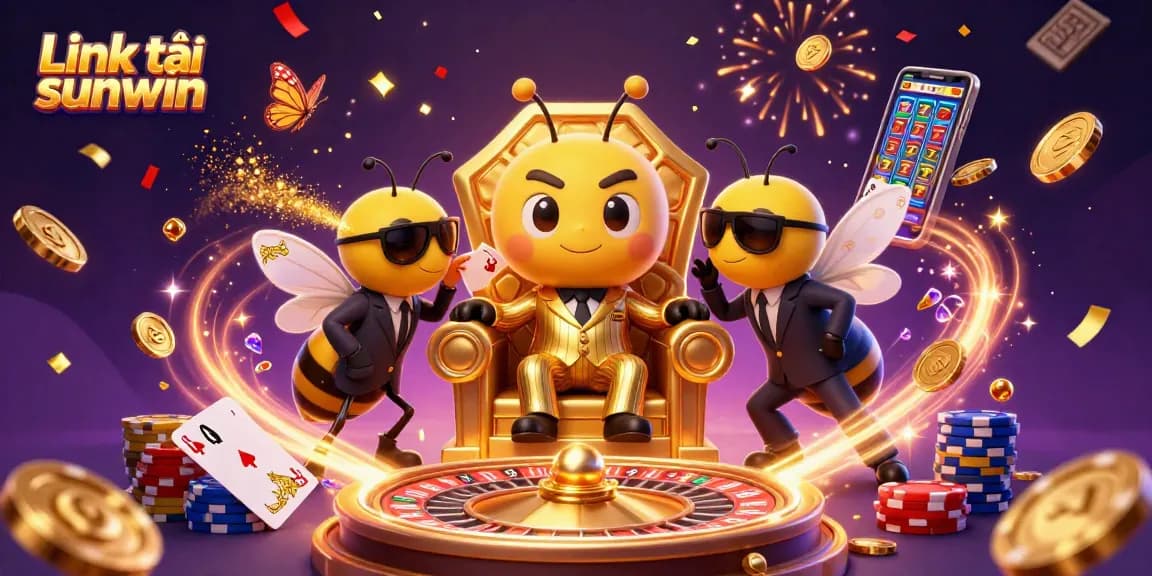 Engage with thrilling gameplay featuring Link tải sunwin in a vibrant casino scene