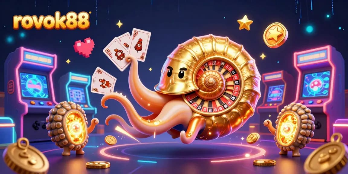 Engage in thrilling gameplay at rokok88 with vibrant casino elements and dynamic characters.