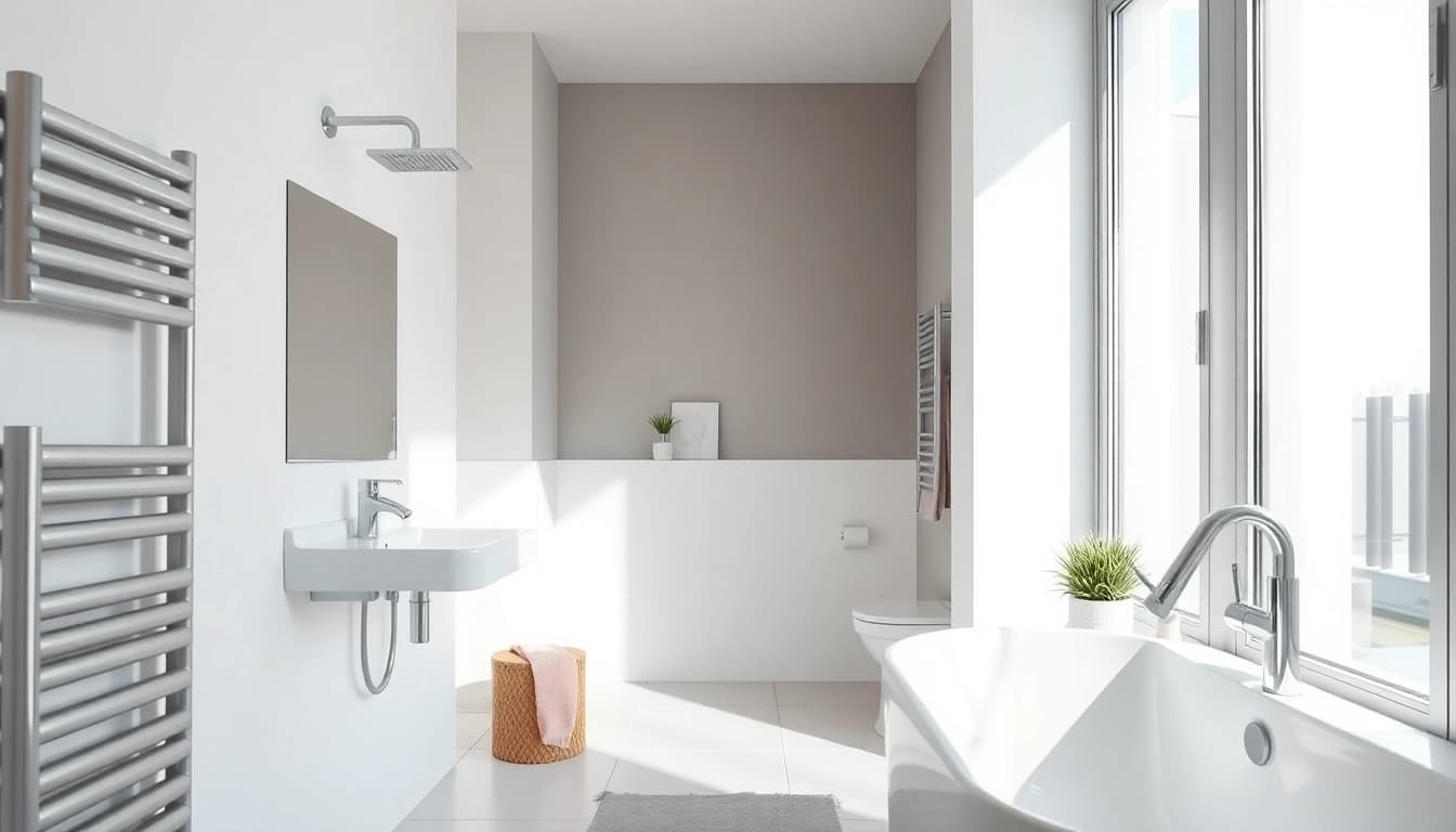 Verbessern Sie Ihr Badezimmer mit hochwertigen Produkten von sonni sanitär GmbH, einschließlich eleganter Duschwände.