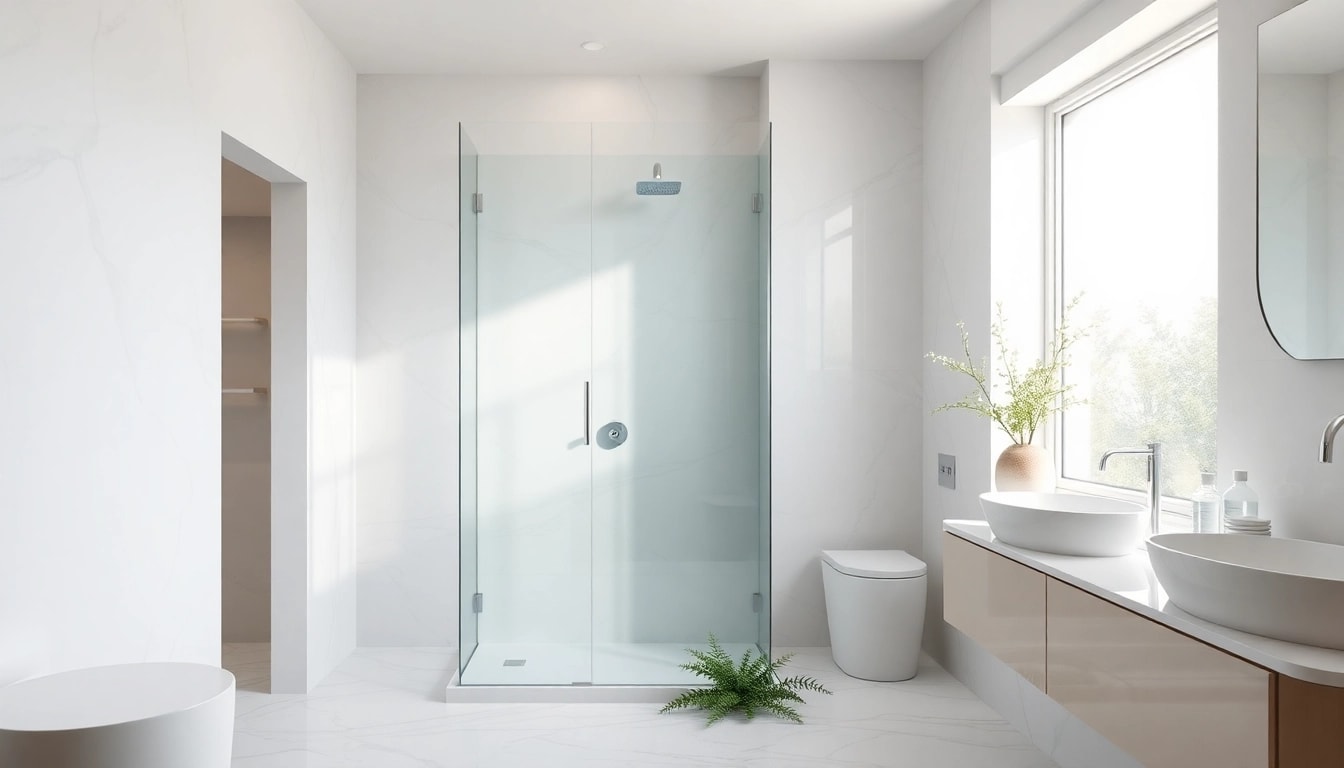 Experience the elegance of modern showers in Australia with seamlessly designed fixtures.