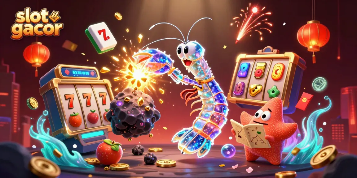 Slot gacor dengan samurai udang galaksi mengalahkan batu asteroid penuh koin emas.
