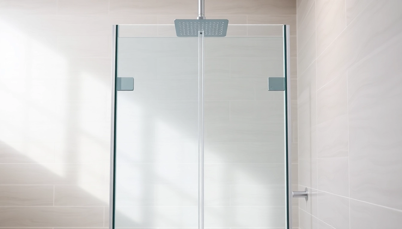 Showcasing semi-frameless shower screens enhancing a modern bathroom's elegance.