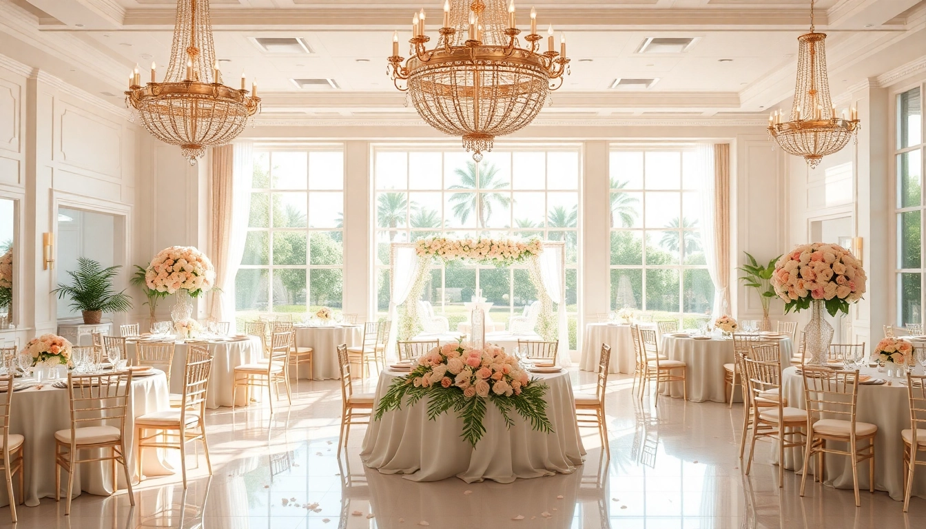 Discover the enchanting Wedding Event Space Jacksonville adorned with exquisite décor and natural lighting.