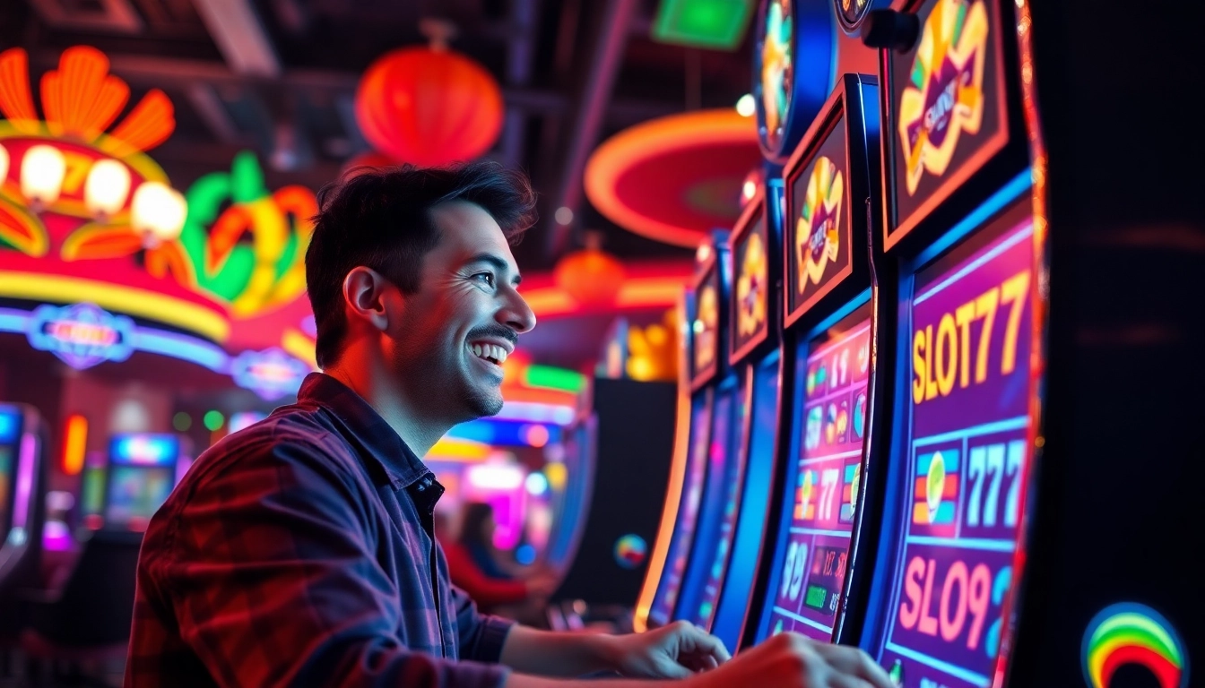 Mainkan Slot77 dengan pengalaman permainan yang penuh energi dan kegembiraan di kasino.