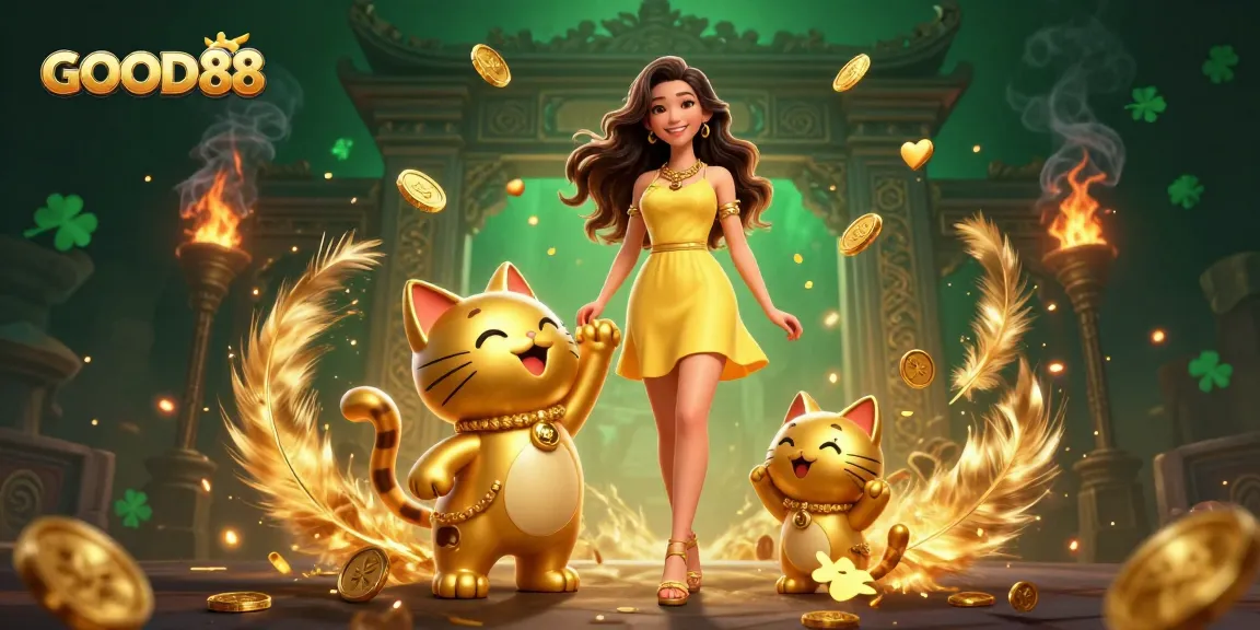 Engage in the exciting world of GOOD88 with heartwarming interactions and stunning casino visuals.
