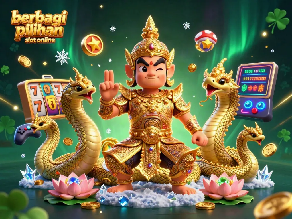 Bermain berbagai pilihan slot online dengan mesin slot yang beragam dan visual menarik dalam ilustrasi 3D