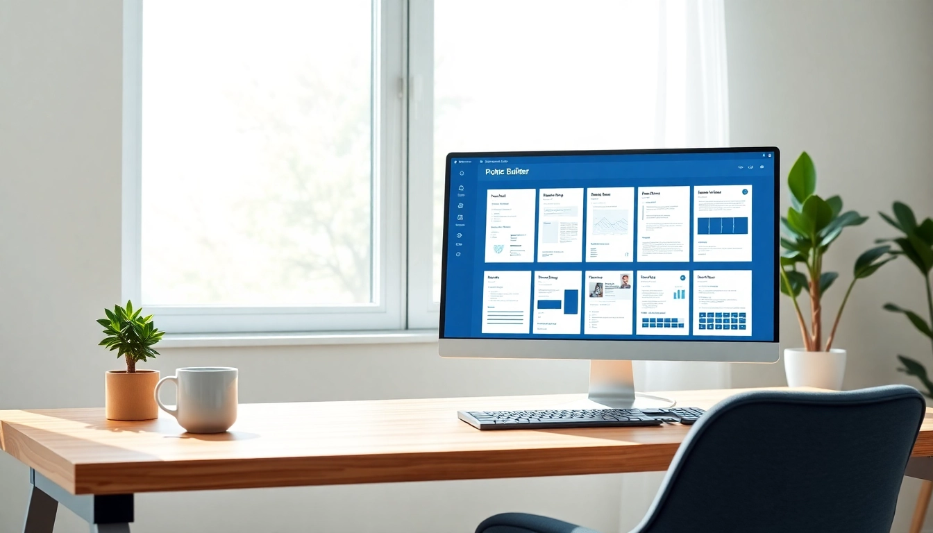 Create an effective Resume Builder using a professional interface and customizable templates.