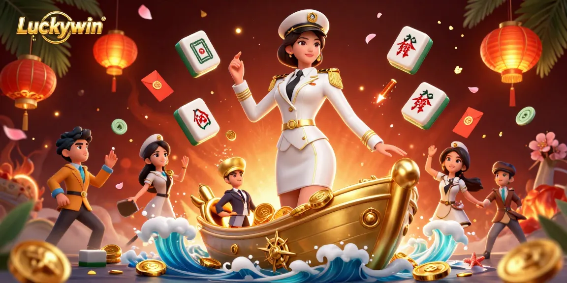 Experience the excitement of Luckywin online gaming with vibrant graphics and thematic elements.