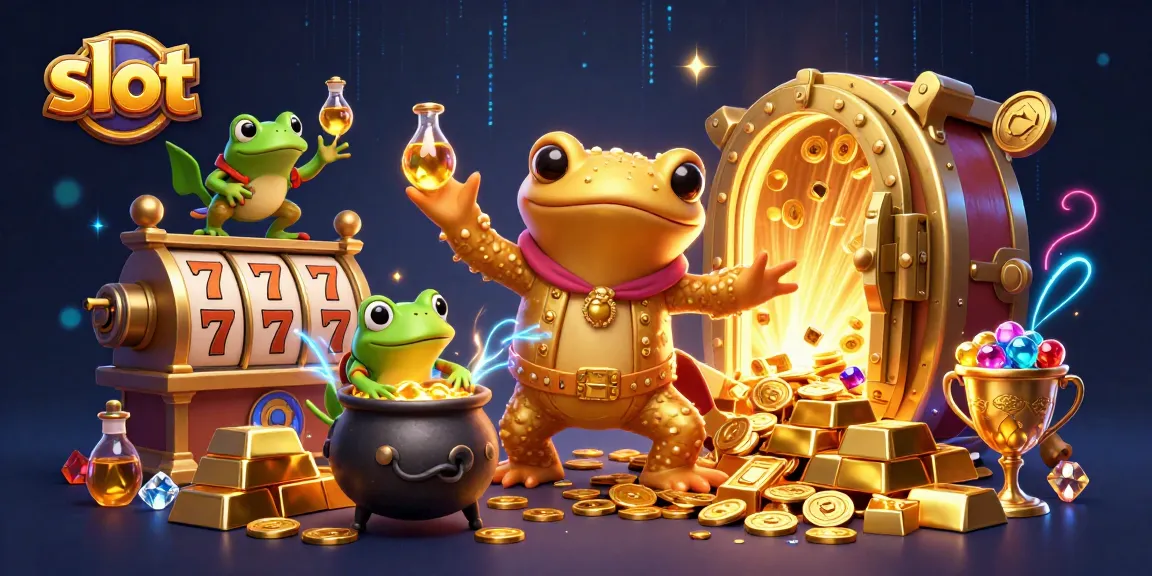 Experience thrilling slot adventures with a golden salamander and magical riches.
