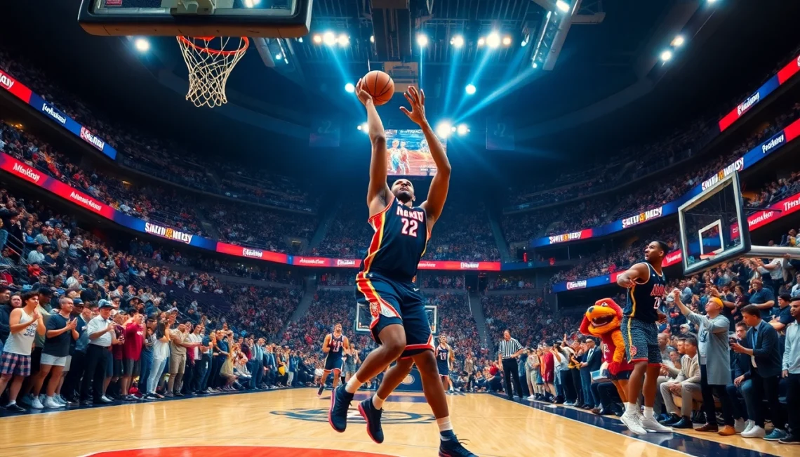 nba중계의 실시간 경기를 즐기는 팬들과 선수들의 역동적인 순간