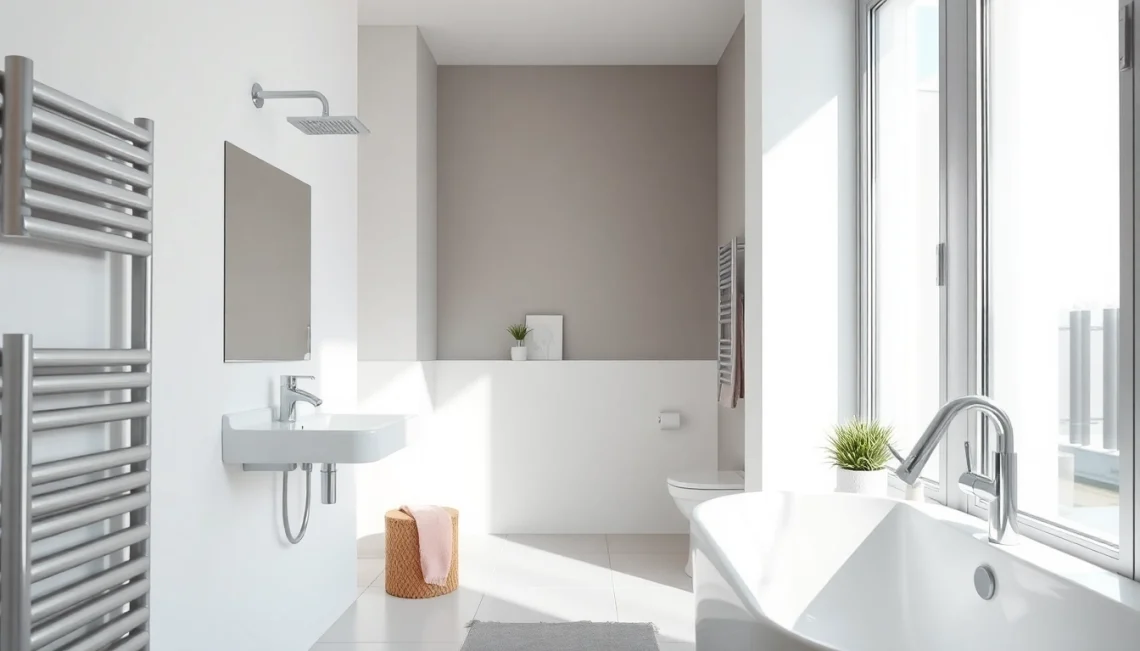 Verbessern Sie Ihr Badezimmer mit hochwertigen Produkten von sonni sanitär GmbH, einschließlich eleganter Duschwände.