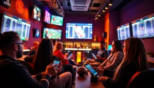 Engage in online sports betting Alabama with users immersed in a lively betting atmosphere.