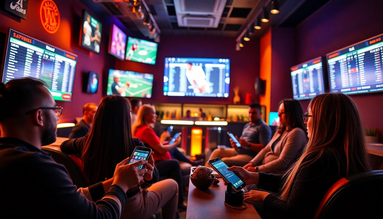 Engage in online sports betting Alabama with users immersed in a lively betting atmosphere.