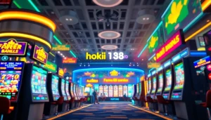 hoki138 pro online gambling platform showcasing vibrant graphics and user-friendly interface