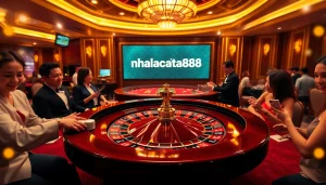 Casual gamers enjoying a thrilling round of roulette at TA88, the trusted online gaming platform https://nhacaita88.contact/.
