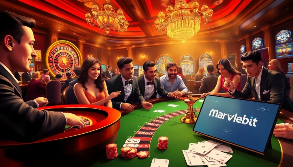 Marvelbet offers an engaging online casino experience with thrilling roulette and poker action.