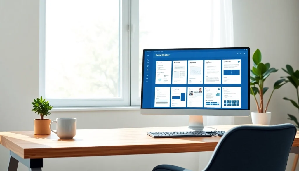 Create an effective Resume Builder using a professional interface and customizable templates.