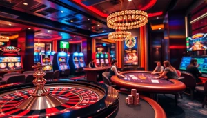 Engage with exciting gambling action as Link Vào S8 showcases roulette tables and poker games.