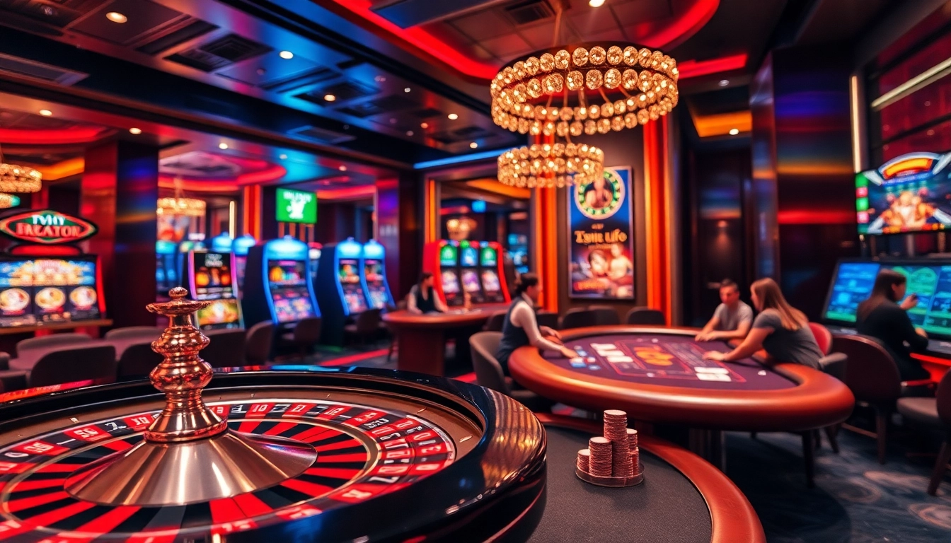 Engage with exciting gambling action as Link Vào S8 showcases roulette tables and poker games.