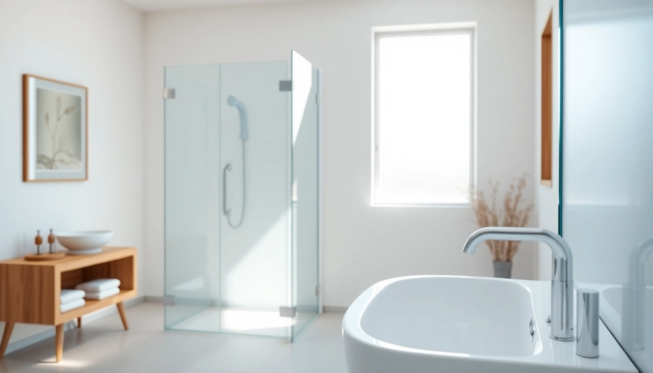 Explore stunning glass shower doors that enhance modern bathroom aesthetics.