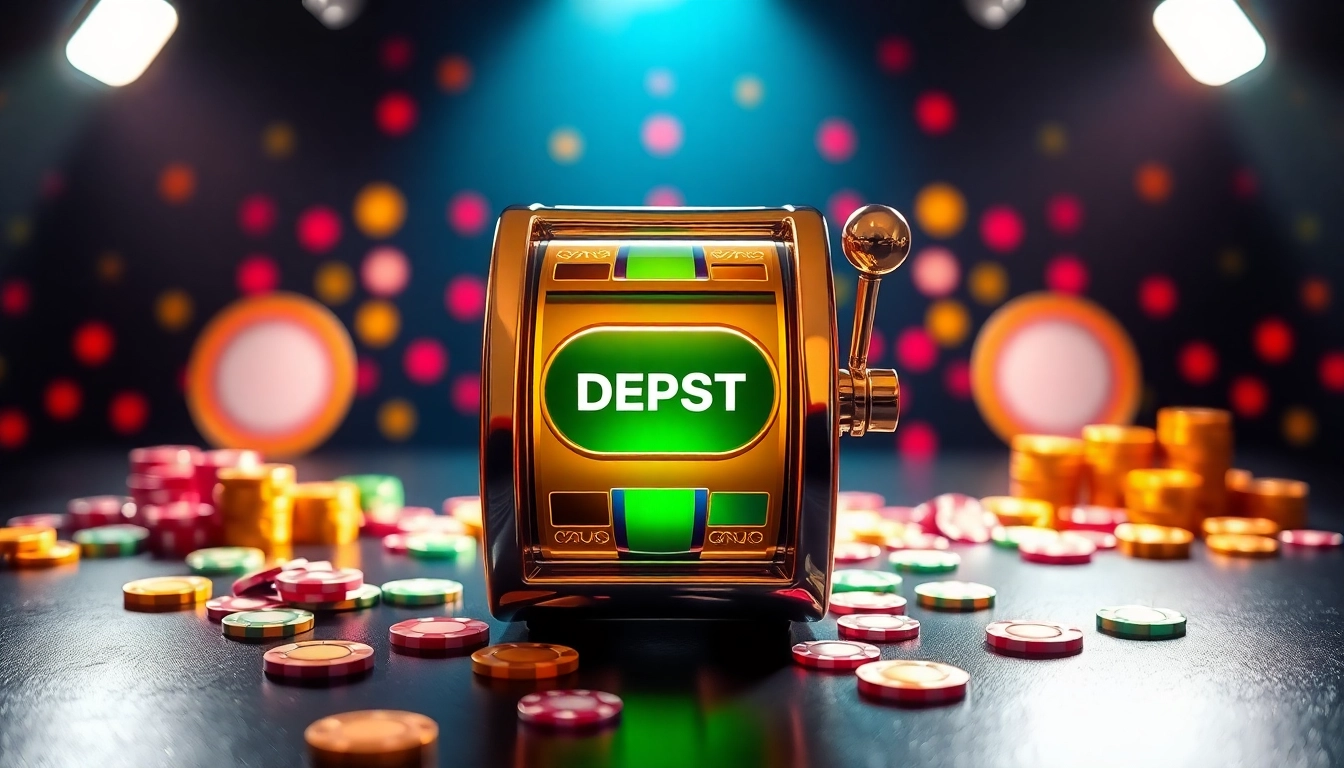Menyediakan slot depo 1000 dengan desain slot mesin yang berwarna cerah dan menarik.