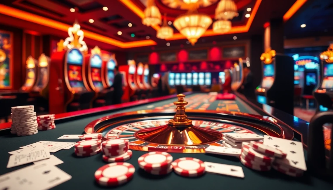Betting excitement at https://ww88.cards/ featuring a roulette table and vibrant casino atmosphere.