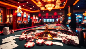 Betting excitement at https://ww88.cards/ featuring a roulette table and vibrant casino atmosphere.