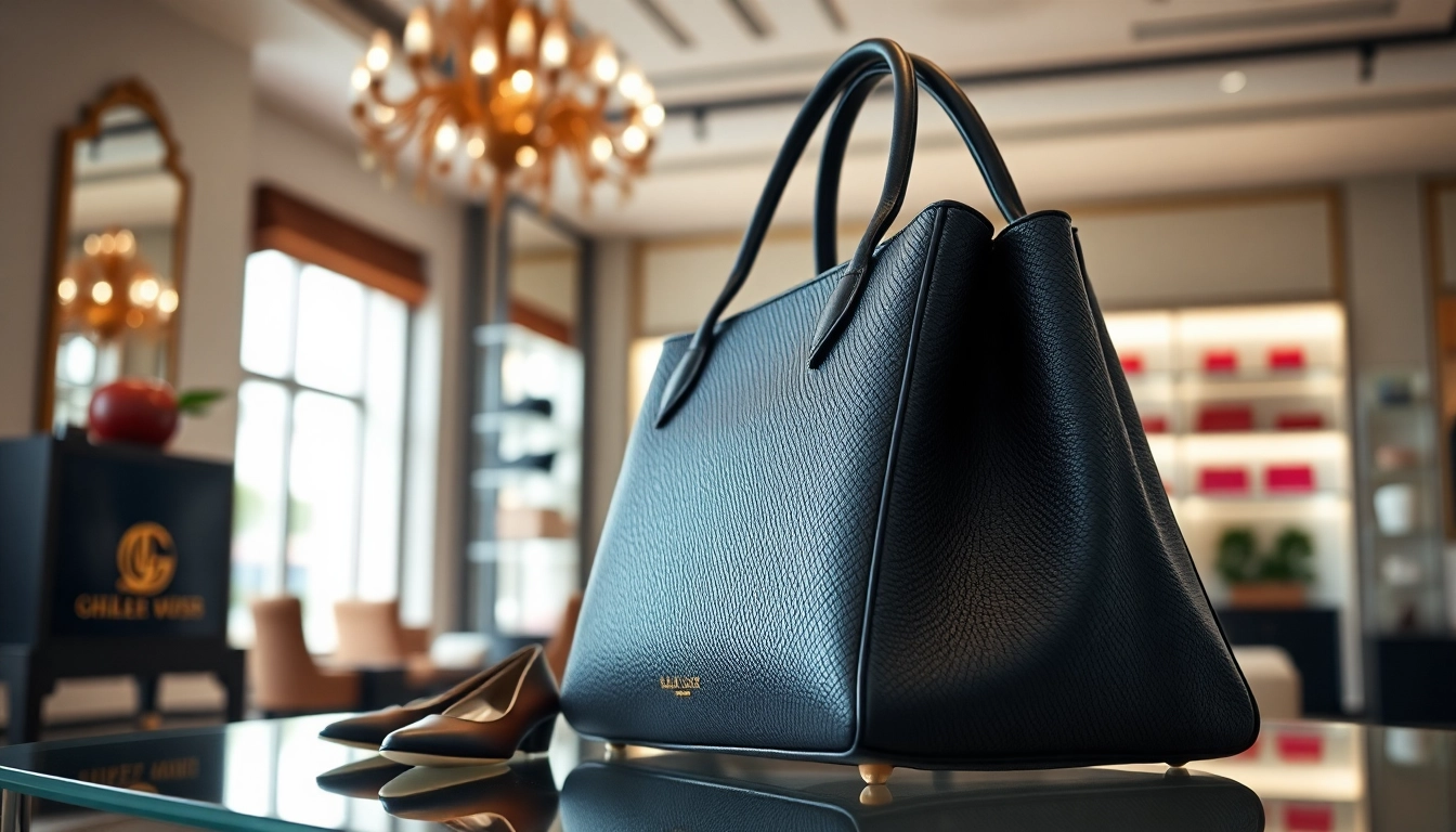 레플리카사이트에서 고급 핸드백과 신발을 쇼핑하는 세련된 경험을 즐기는 모습