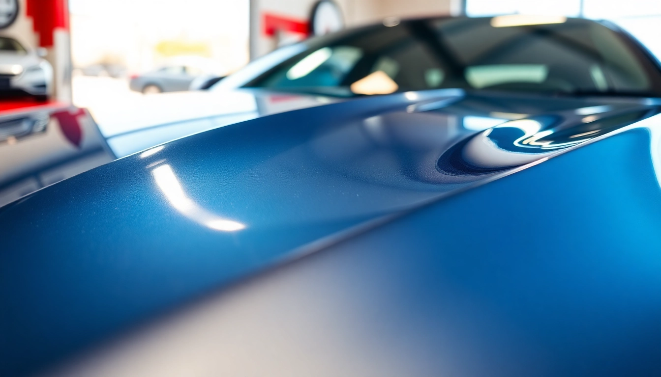 Auto detailing Cleveland TN with a polished vehicle and professional atmosphere.