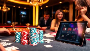 Engaging in pool rijbewijs kopen while playing at a luxurious poker table