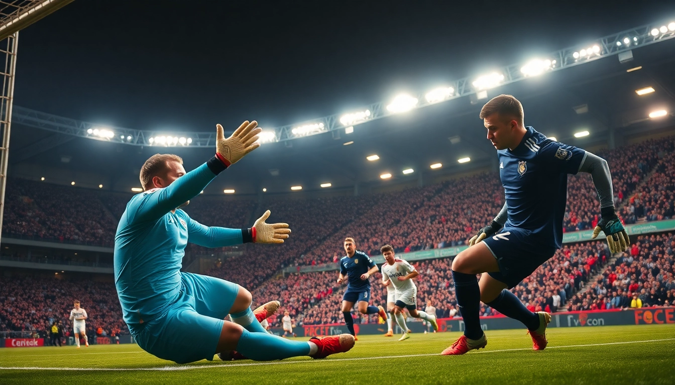 ผลบอลคืนนี้ ระหว่างการแข่งฟุตบอลที่มีผู้เล่นทำคะแนนในสนามที่มีผู้ชม.