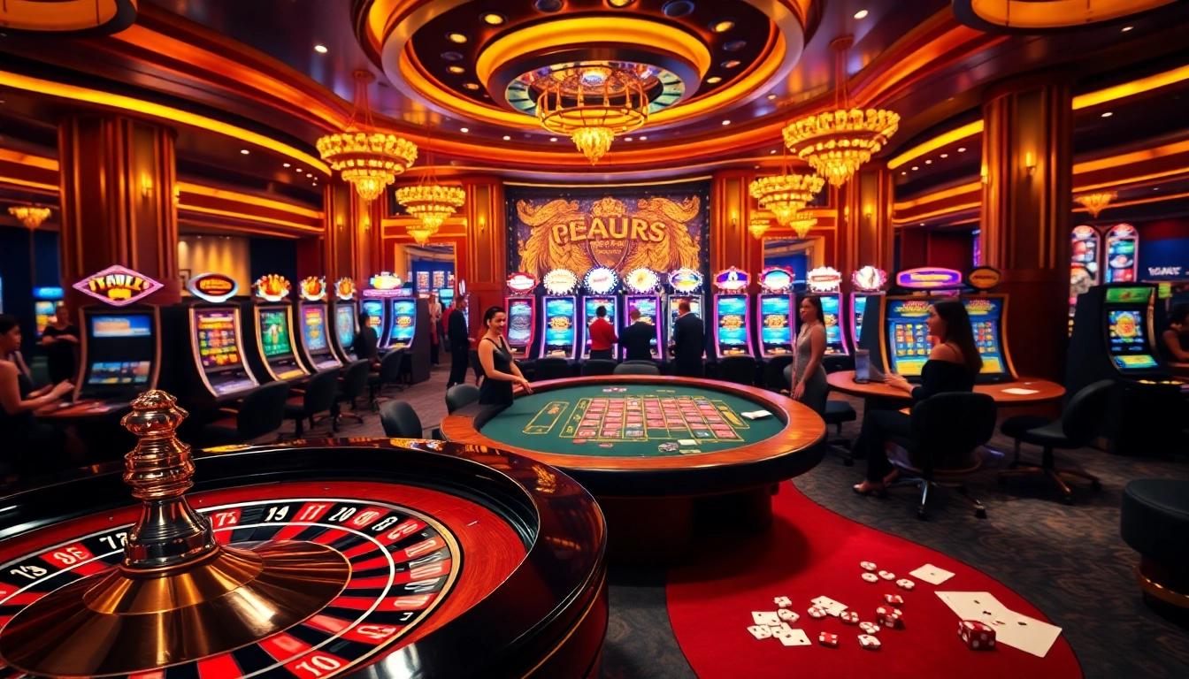 Vivez l'excitation d'un casino fiable en ligne avec des tables de jeux vibrantes et des machines à sous.
