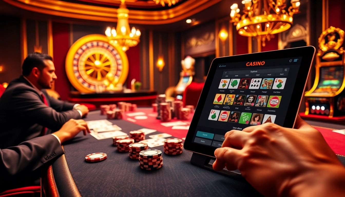 Vivez l'excitation d'un casino fiable en ligne avec des jeux de poker vibrants et une roulette élégante.