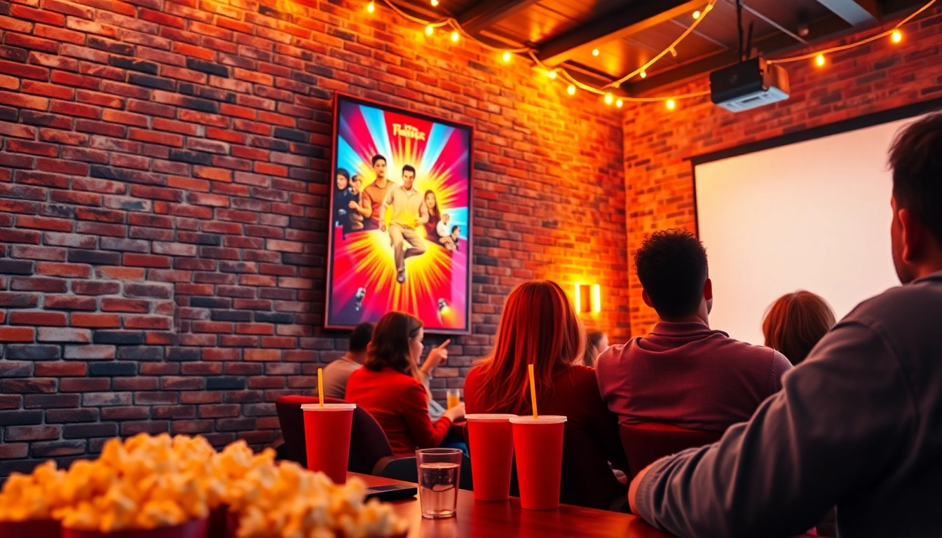 ดูหนัง พร้อมเพื่อน ๆ ในบรรยากาศโรงหนังที่คึกคัก