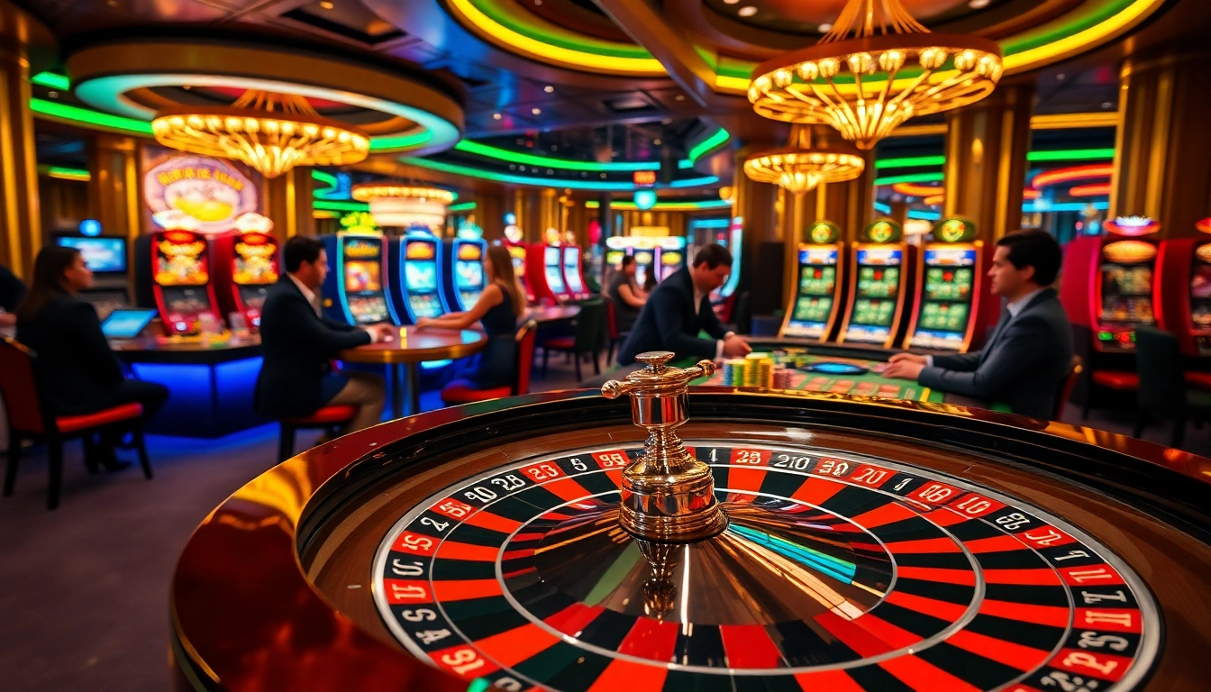Vivez l'excitation des casinos fiables en ligne avec une table de roulette dynamique et une action de poker intense.